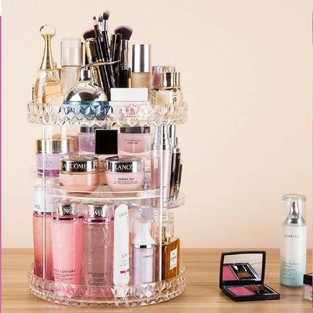 منضم المكياج القابل للدوران 360 درجة