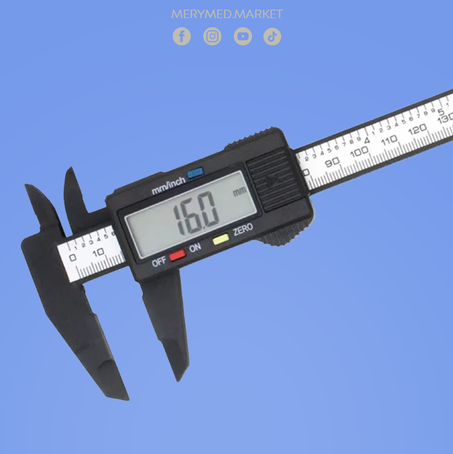 Pied à coulisse الرقمي بشاشة LCD