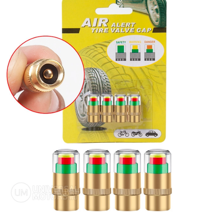 أغطية صمامات الإطارات الذكية – راقب ضغط هواء الإطارات بسهولة!