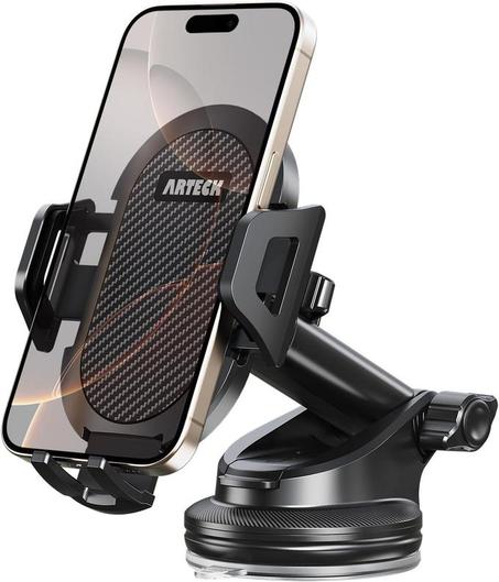 حامل هاتف مغناطيسي للسيارة - دوران 360° وقابلية ضبط الارتفاع