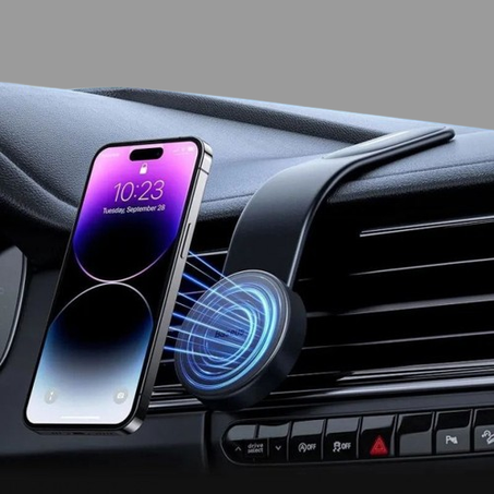 "حامل هاتف مغناطيسي للسيارة – ثبات قوي وتصميم أنيق لمظهر مثالي!"