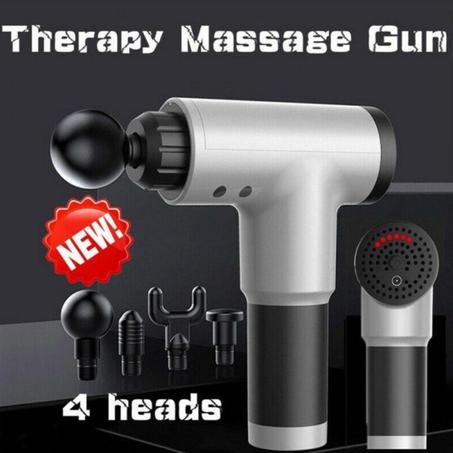 جهاز التدليك Therapy Massage Gun المحمول والقوي لتدليك العضلات والعناية بالجسم