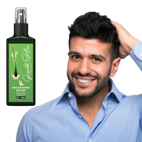 بخاخ معالجة الشعر بالزنجبيل الأخضر