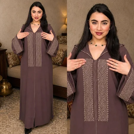 ✨ أناقة الجلابة المغربية