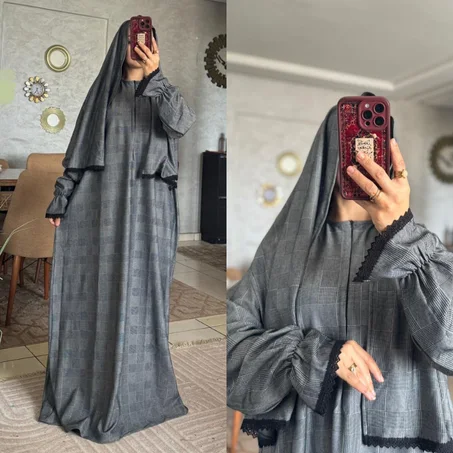 عباية كارو بالشال