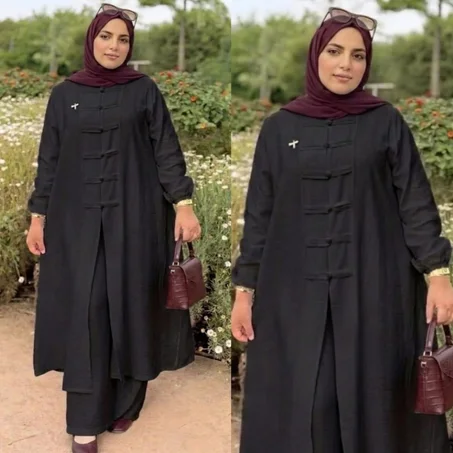 طقم قطعتين نسائي راقي ومحتشم