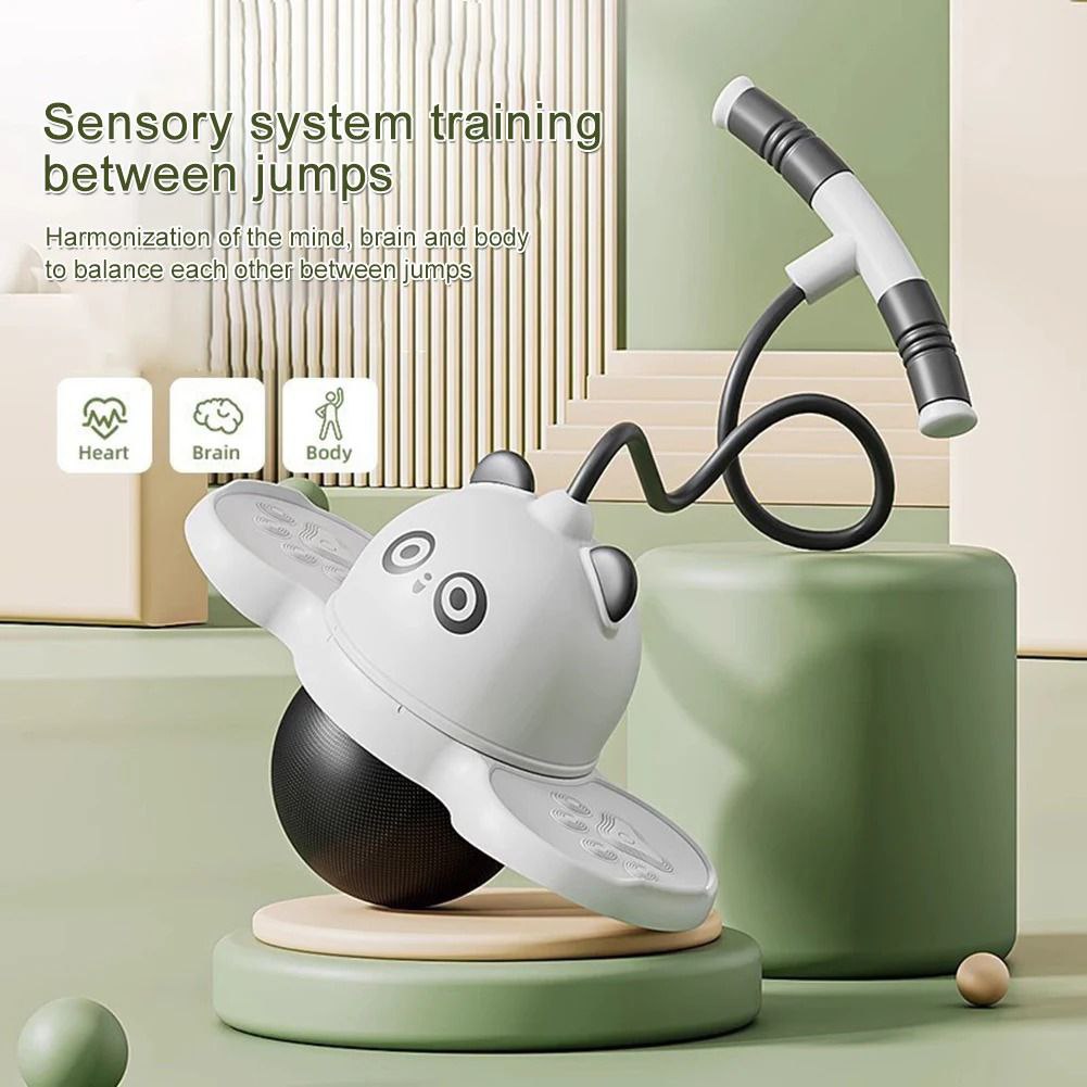 PANDA JUMPING BALL AVEC LED CLIGNOTANT JEU ET SPORT