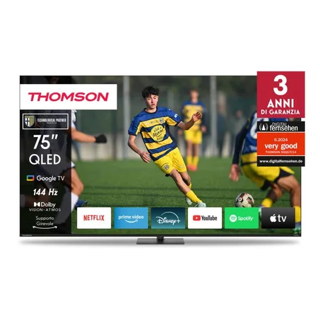 Thomson GOOGLE TV QLED PRO 144Hz 75"