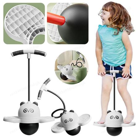 PANDA JUMPING BALL AVEC LED CLIGNOTANT JEU ET SPORT