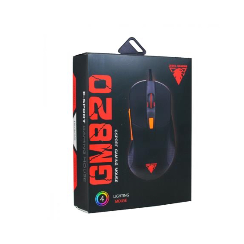 Jedel Souris gamer GM820 8D USB 3200 dpi 7 Boutons LED RGB