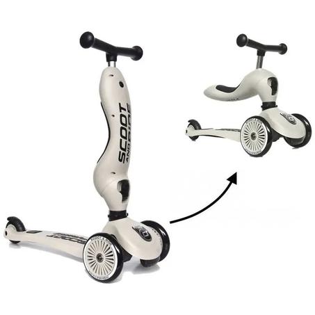 Porteur évolutif en trottinette Highway kick 1 Beige
