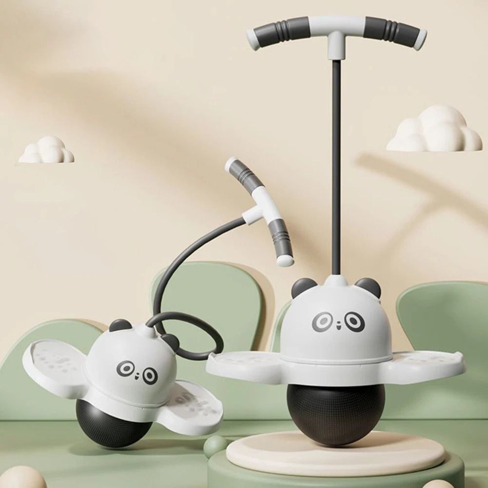 PANDA JUMPING BALL AVEC LED CLIGNOTANT JEU ET SPORT