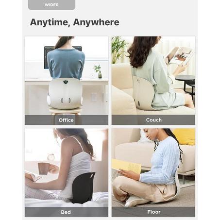 Coussin siège orthopédique pour lombaires,Oreiller Protection Lombaire ergonomique pour siège de bureau,soutien du dos