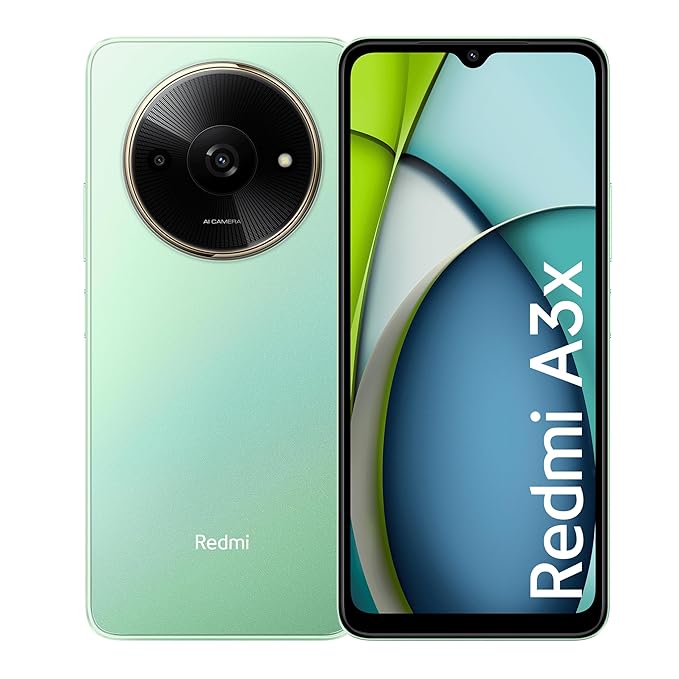 Redmi A3x 6.7" - 128Go - 4Go RAM - 5000mAh - Green