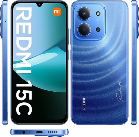📱 Xiaomi Redm i 15C– 4GB + 128GB | 6GB + 128GB | 8GB + 256GB 🇲🇦