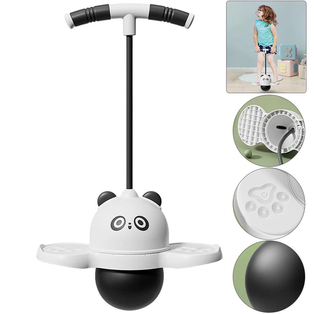 PANDA JUMPING BALL AVEC LED CLIGNOTANT JEU ET SPORT