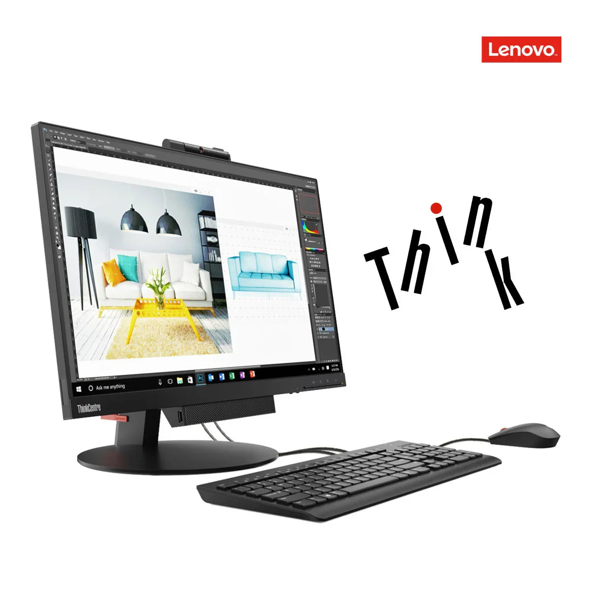 Lenovo - ThinkCentre - Tiny-in-One 24