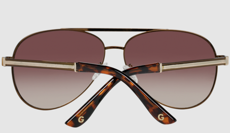GUESS LUNETTES DE SOLEIL HOMME GF0173 48F 61 MARRON