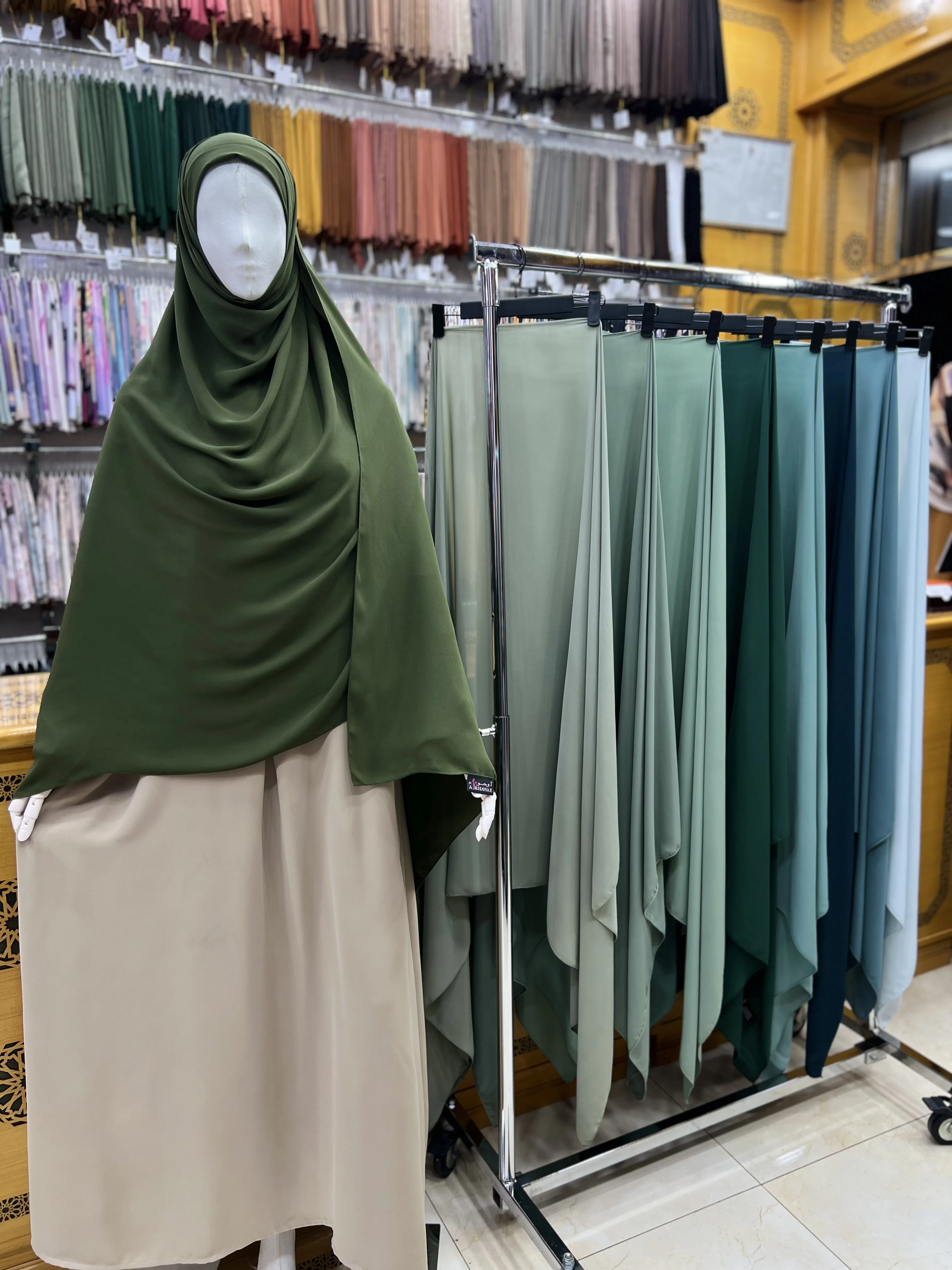شال كريب طرحة