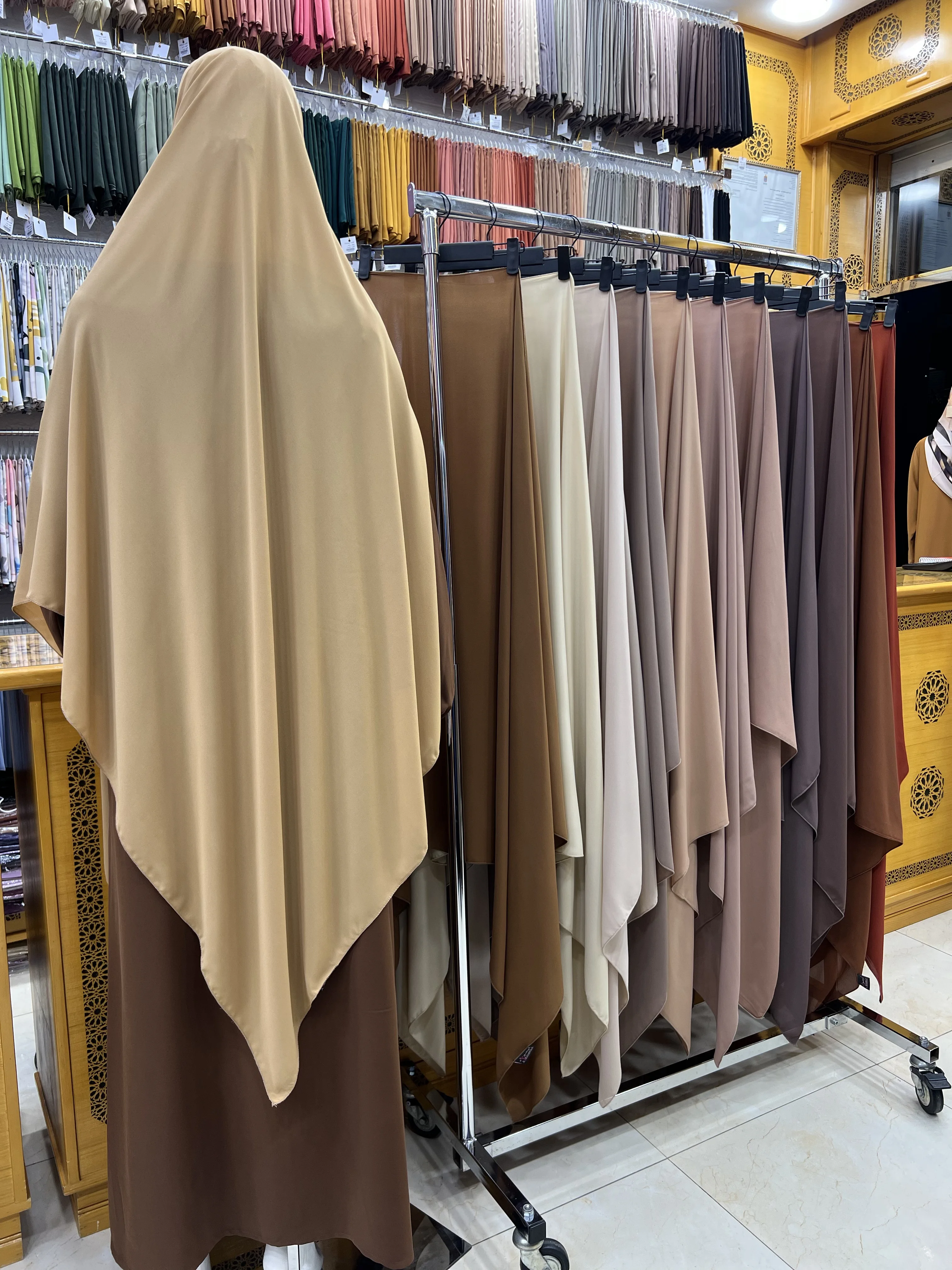 شال كريب طرحة