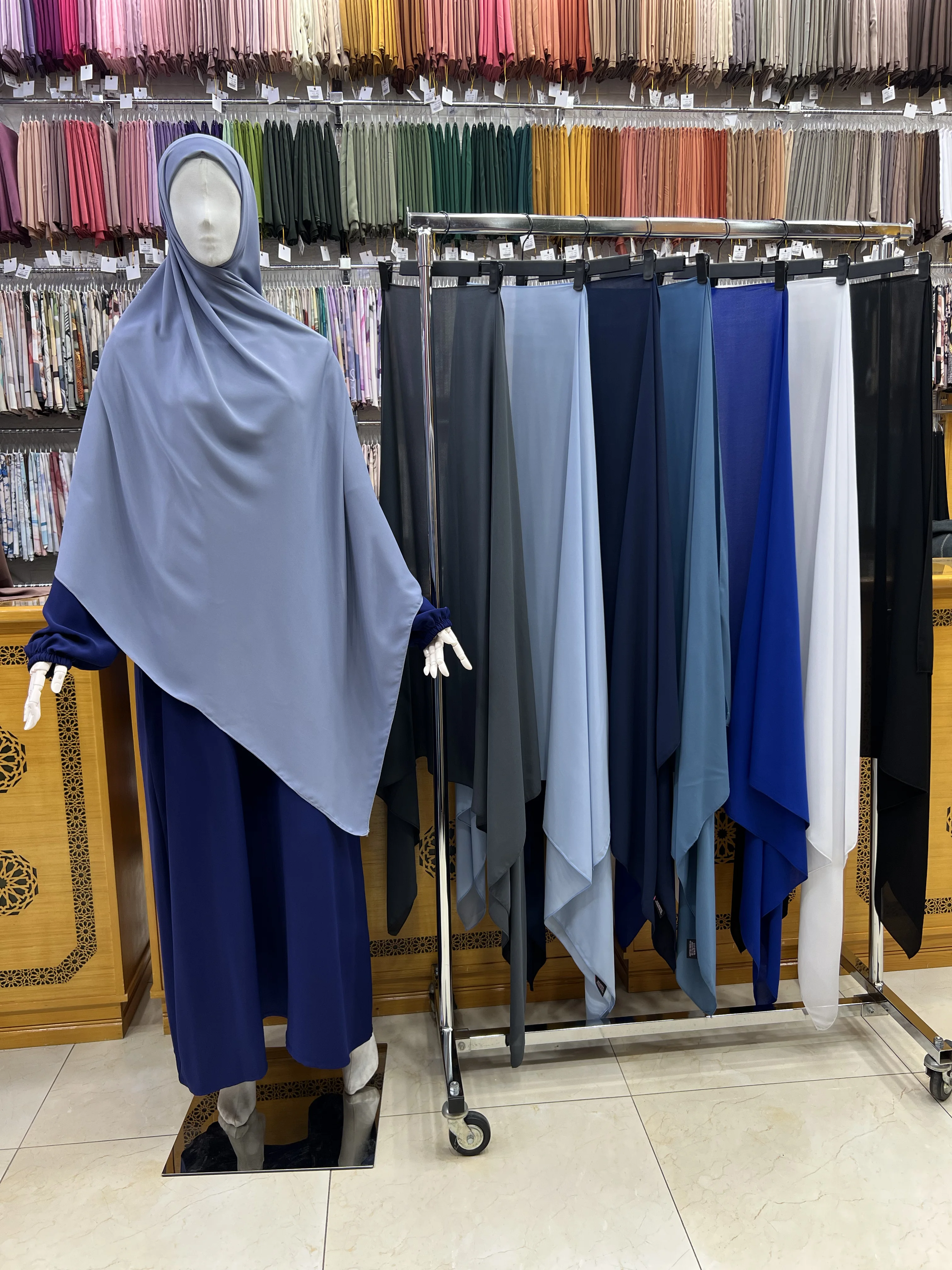 شال كريب طرحة