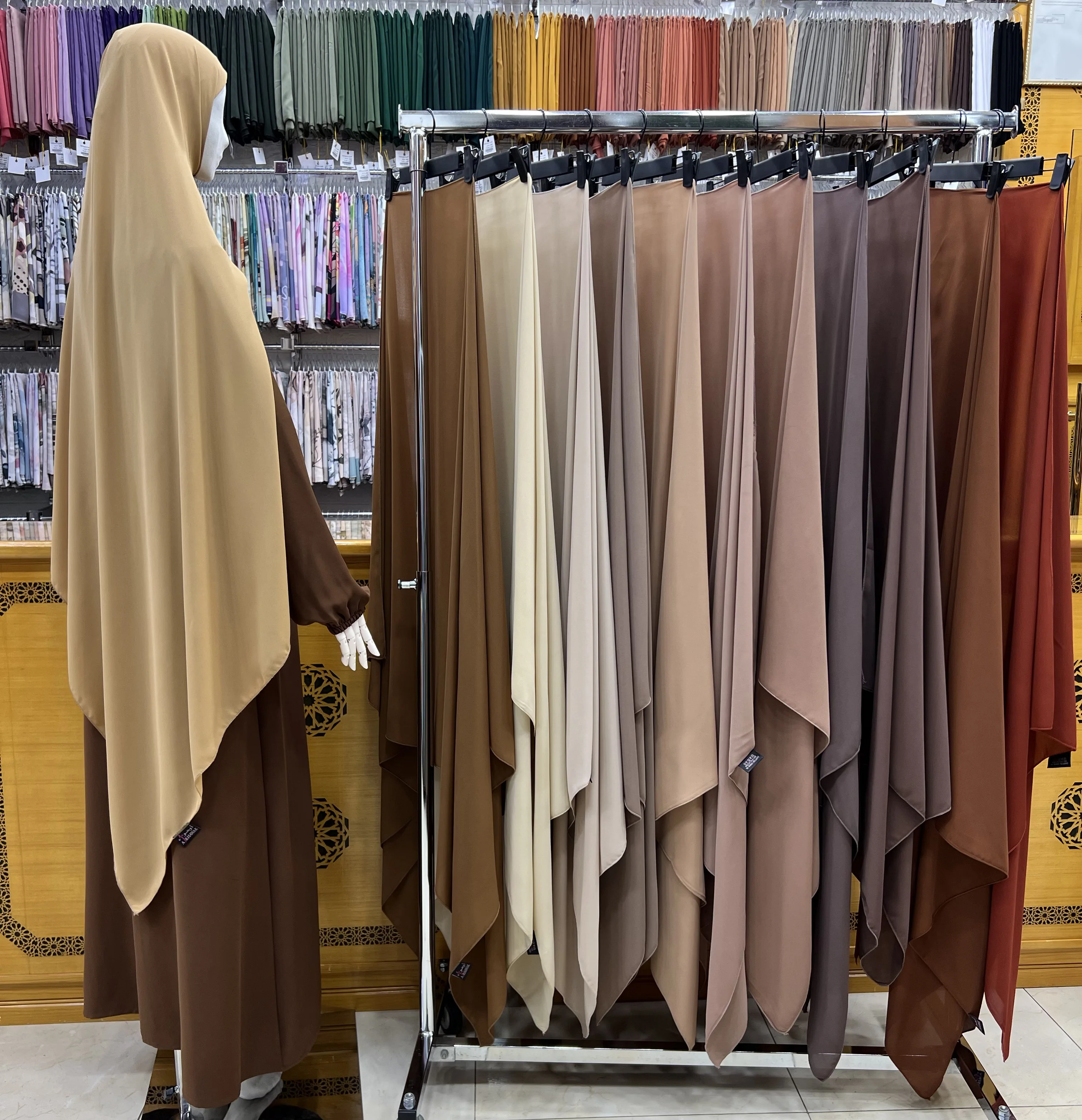 شال كريب طرحة