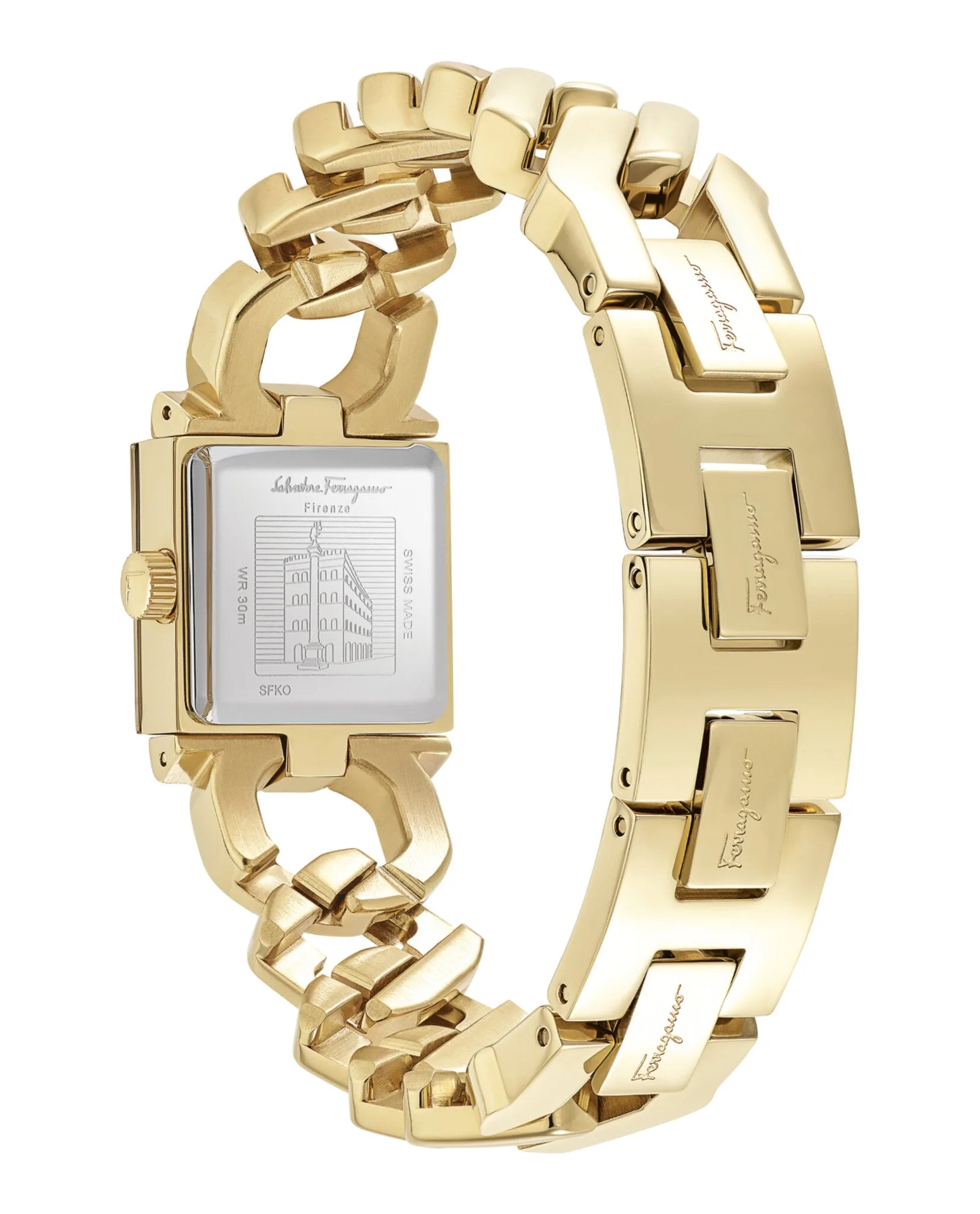 Montre bracelet gourmette Ferragamo