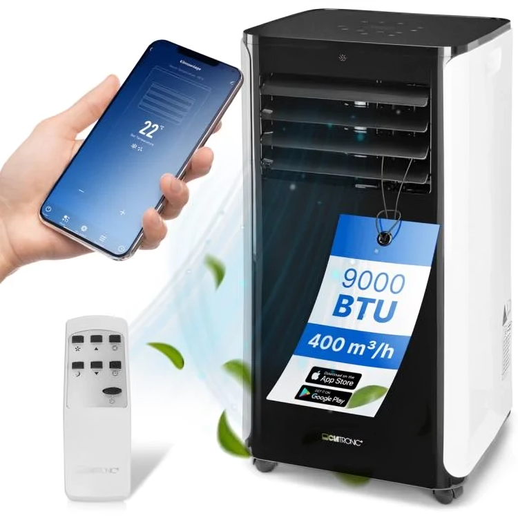 Climatiseur Mobile CL 3716 9000 BTU – Smart WIFI
