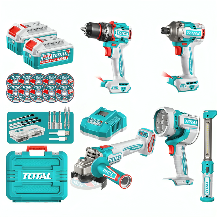 Kit 5 en 1 – Kit d'Outillage Électroportatif Ultra-Puissant