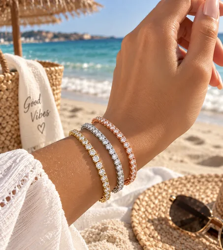 3 Bracellets Tennis