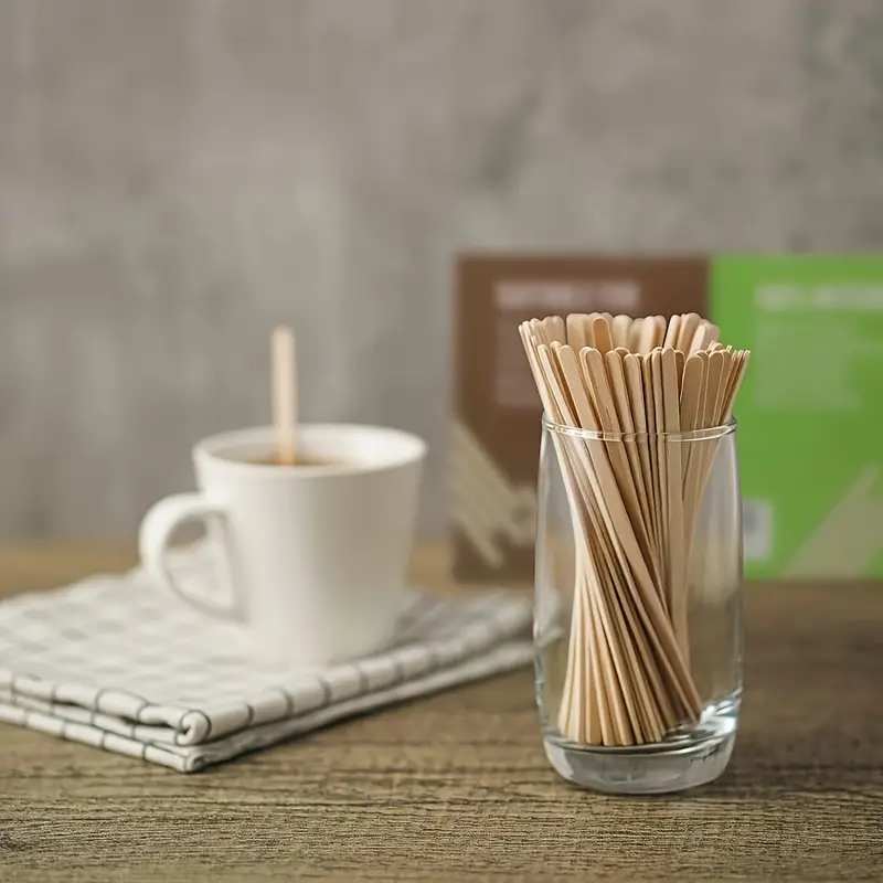 Agitateurs de Café en Bois – Lot de 1000 pièces