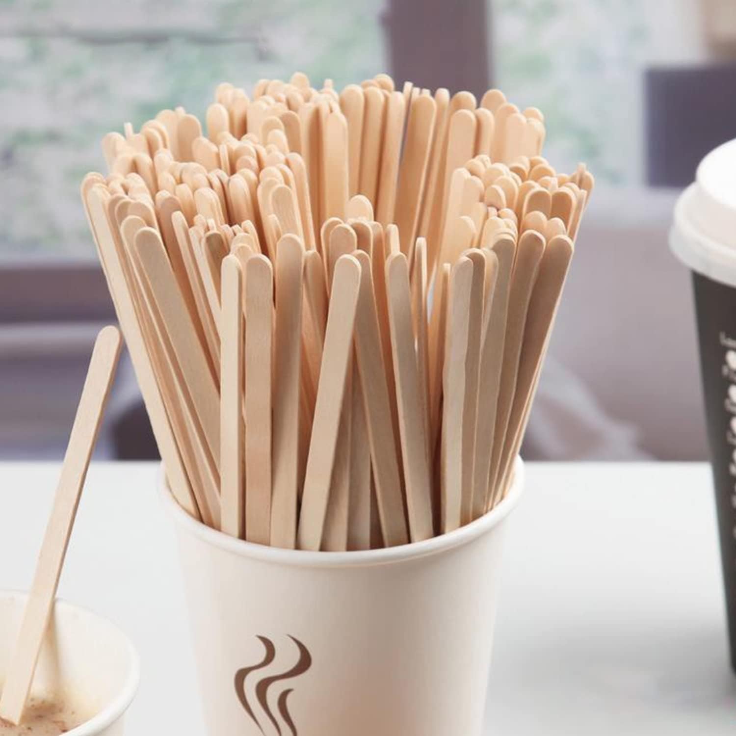 Agitateurs de Café en Bois – Lot de 1000 pièces
