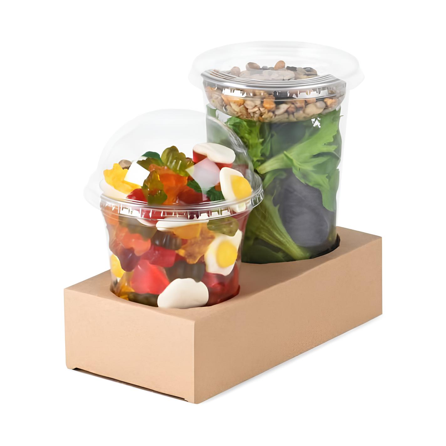 Porte-Gobelets en Carton 2 et 4 Compartiments
