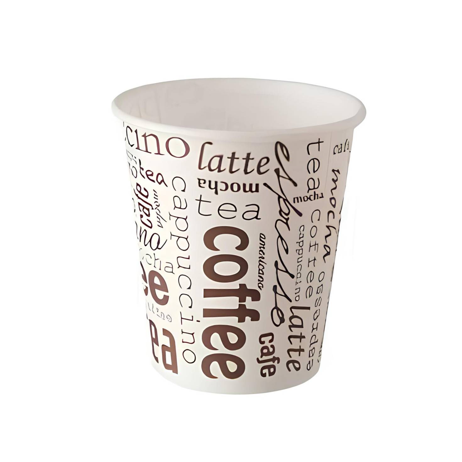 100 Gobelets en Carton 4 oz avec Couvercles