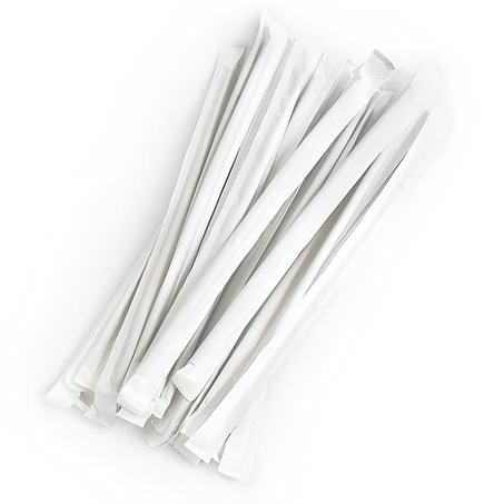 Pailles Enveloppées et Coudées – 100 Pièces