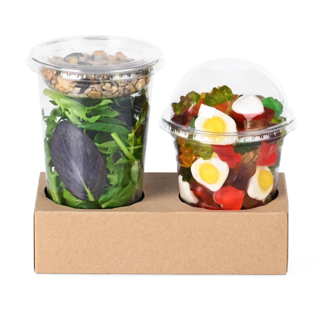 Porte-Gobelets en Carton 2 et 4 Compartiments
