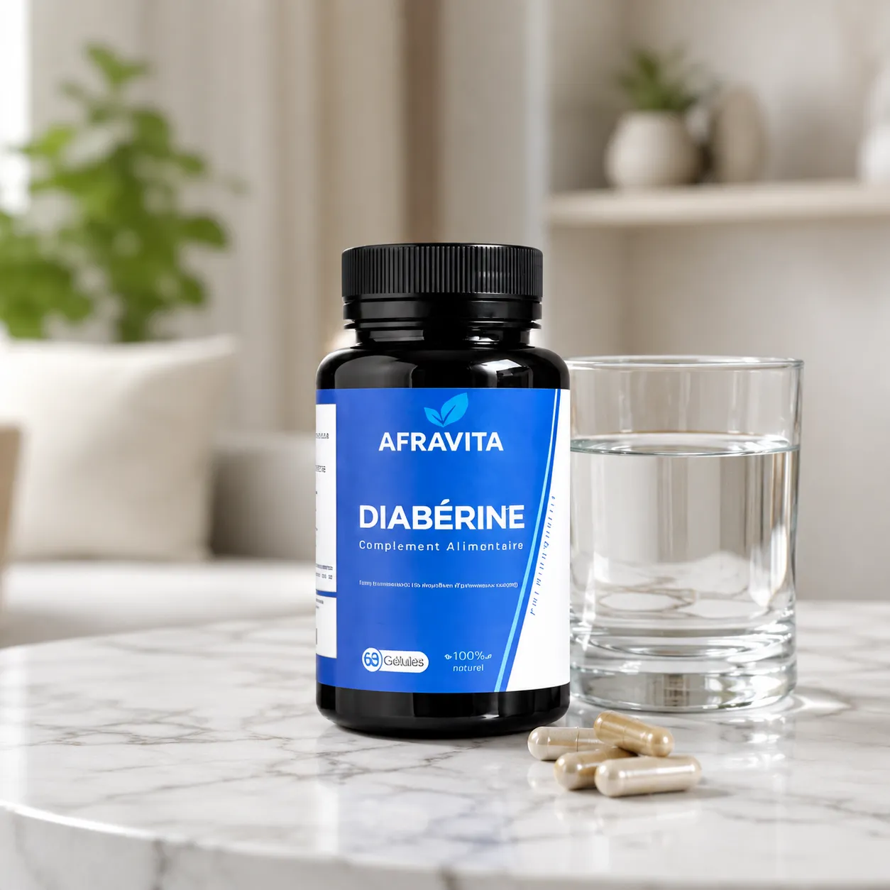 DIABÉRINE AFRAVITA – Soutien Quotidien pour le Diabète et l’Équilibre du Sucre dans le Sang