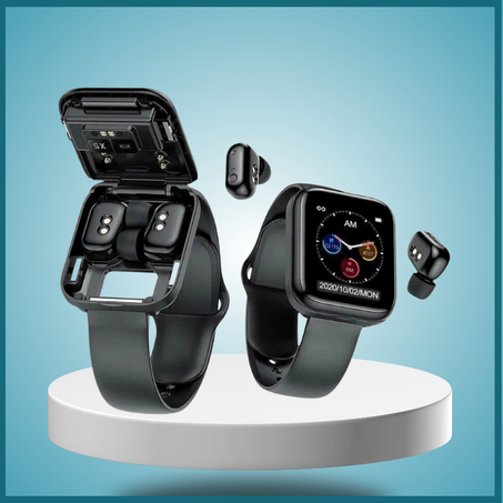 ساعة ذكية مع سماعات