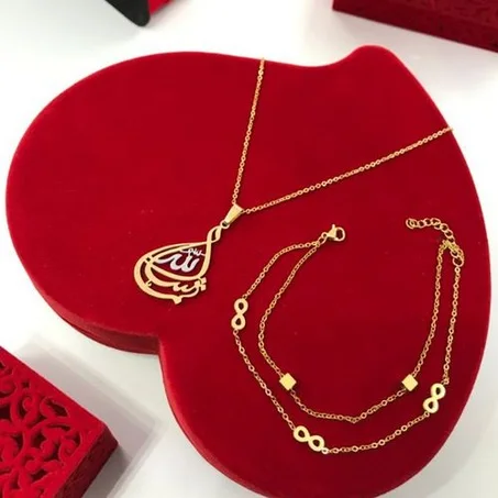 Parure de bijoux+Boite Cadeau