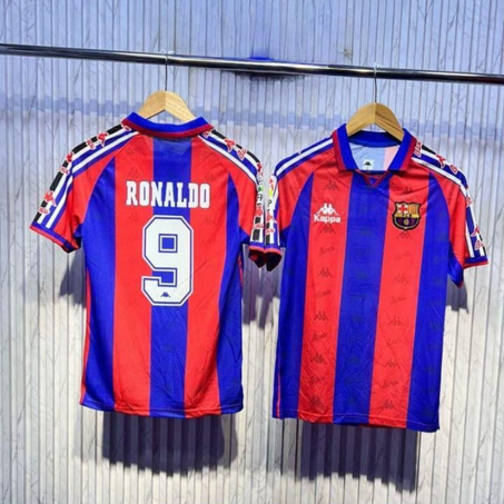 Maillot FC Barcelone Ronaldo 9 – Saison 1996  قميص نادي برشلونة رونالدو 9 – موسم 1996