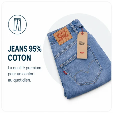 Jeans 95% Coton