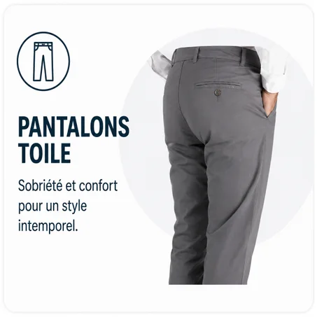 Pantalons Toile