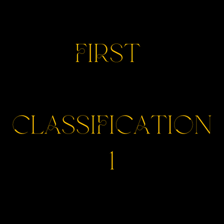 First Classification