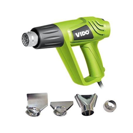 PISTOLET THERMIQUE 2000W AVEC 4 TETE WIDO