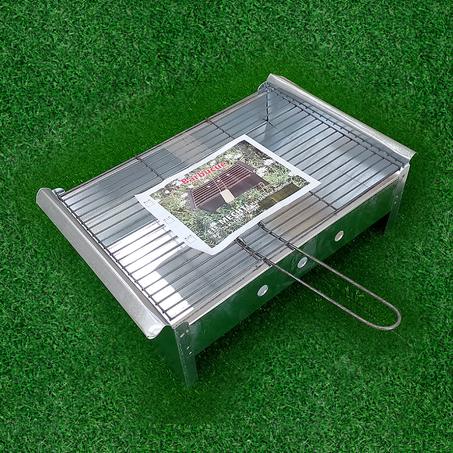 باربيكيو مستطيلة من معدن galvanisé صلب