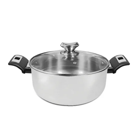 طنجرة  TRI-PLY بمقبض من الباكليت