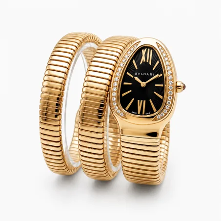 Bvlgari Serpenti Gold Noir