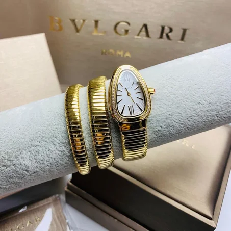 Bvlgari Serpenti Gold White (Coffret)