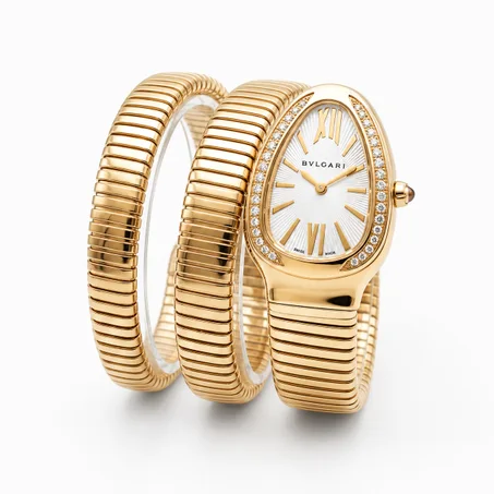 Bvlgari Serpenti Gold White