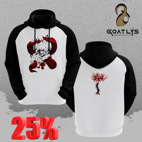 Kaneki Hoodie N/B